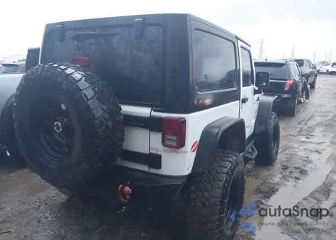 2012 Jeep Wrangler Sport из США, поврежденный, VIN 1C4AJWAG6CL232704